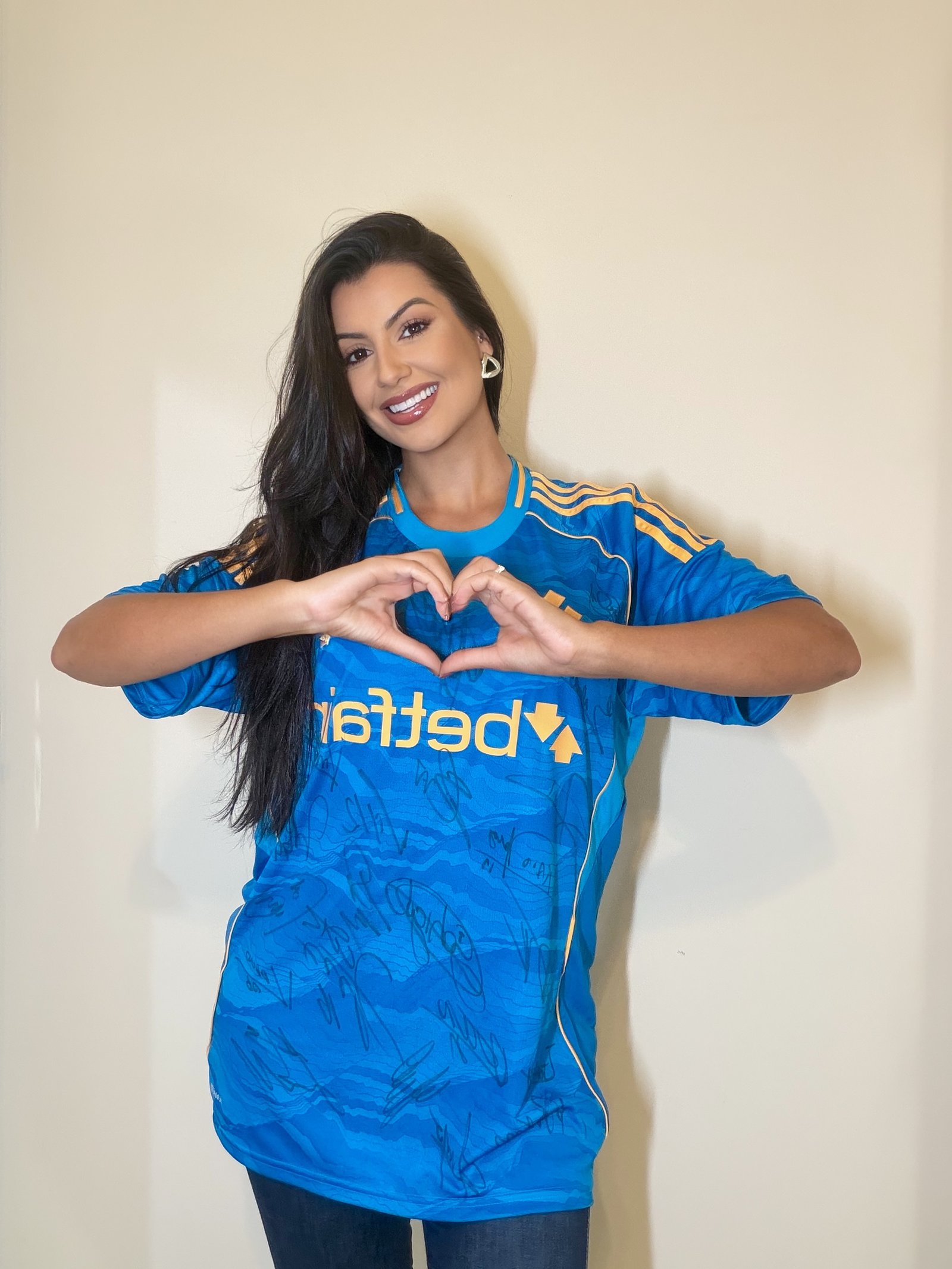 Camisa Autografada do Cruzeiro 